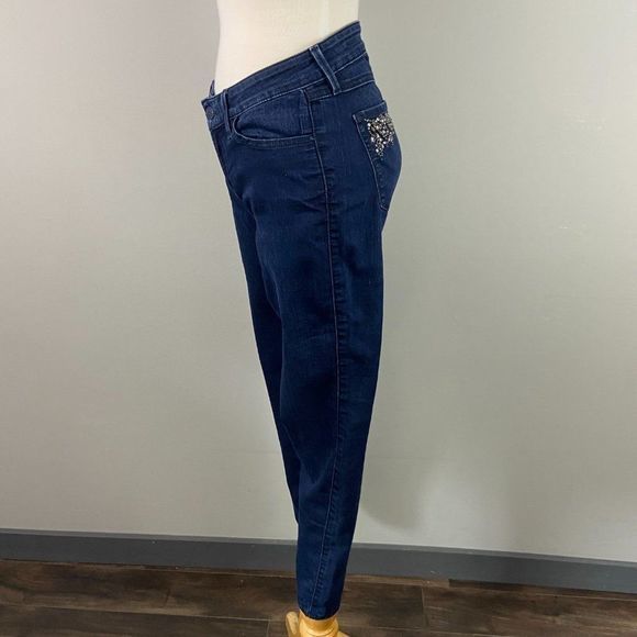 GUESS‎ Brittney Skinny Jeans with Gem Detail - Picture 3 of 15